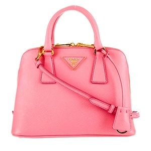 Prada Small Saffiano Lux Promenade Bag